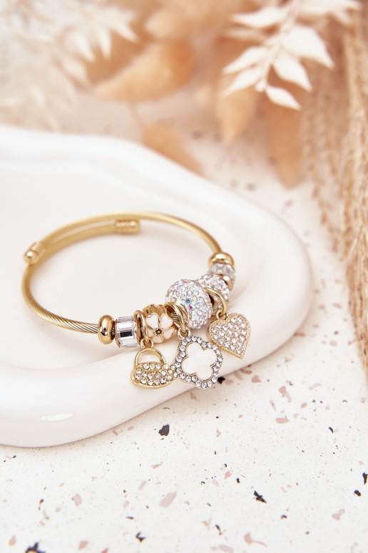 Aproce z ZaInieszkami Charms Zelta krāsas