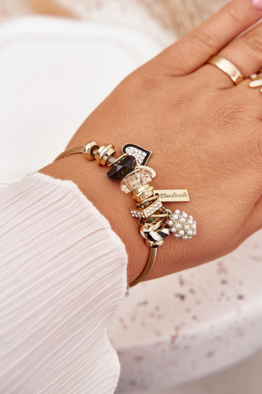 Aproce z ZaInieszkami Charms Zelta krāsas