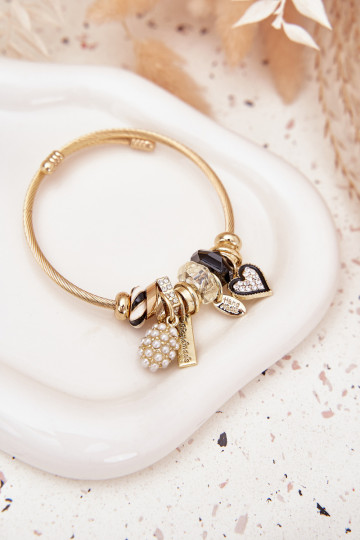 Aproce z ZaInieszkami Charms Zelta krāsas 2