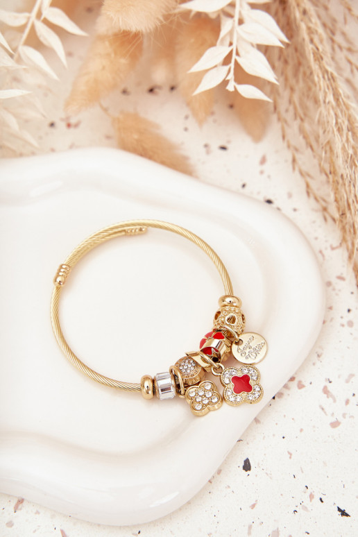 Aproce z ZaInieszkami Charms Zelta krāsas