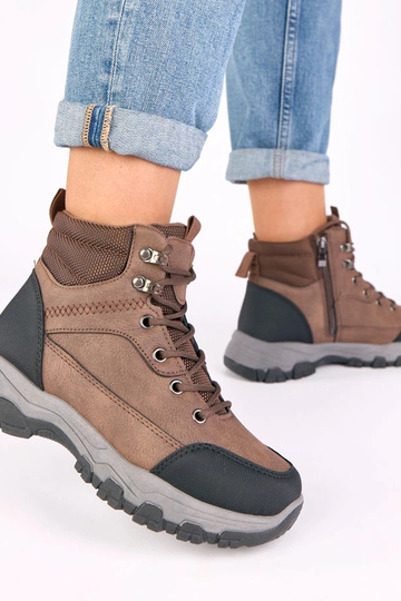 Brūni platformu zābaki Briana 2