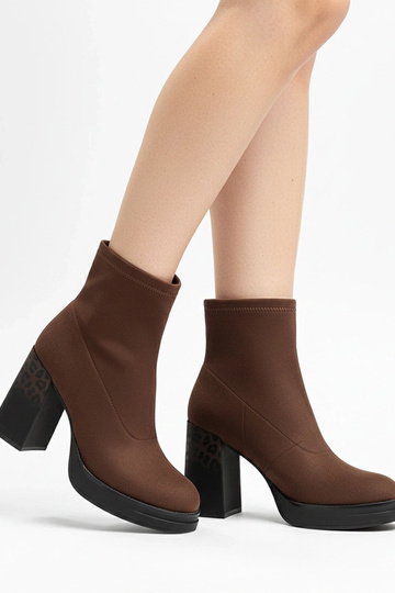 Brūnie zābaciņi ar papēdi... 2