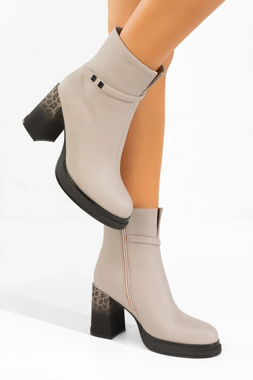 Pelēkie zābaciņi ar papēdi... 2