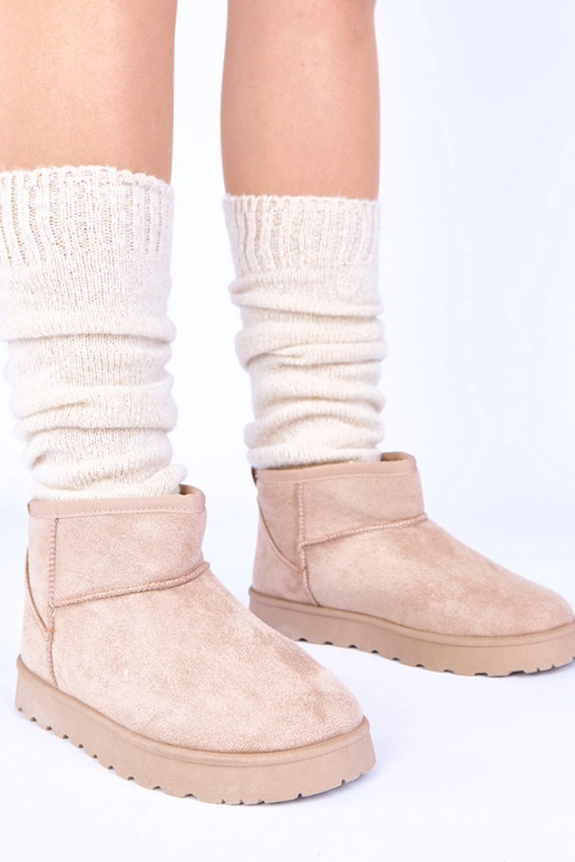 Smilšu sniega kurpes ar kažokādu Roelle