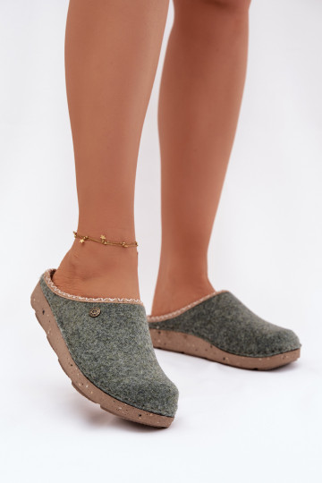 apavi mājas Čības Sieviešu Inblu ED000031 Zaļas krāsas 2