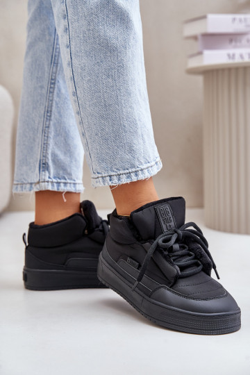 sniega apavi Sieviešu Big Star OO274A530 melnas krāsas