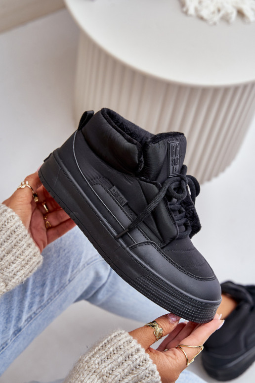 sniega apavi Sieviešu Big Star OO274A530 melnas krāsas