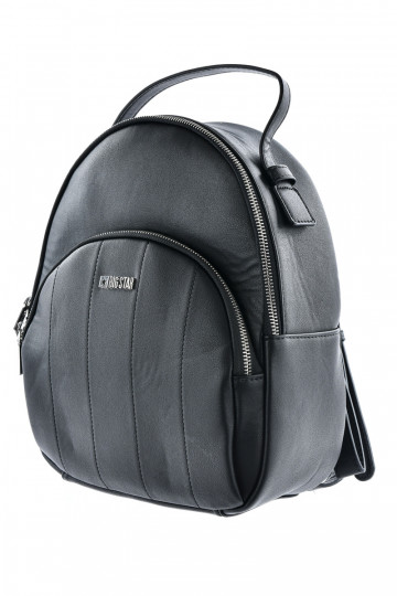 Dāmas Āda Mugursoma 2in1 Big Star LL574097 melnas krāsas