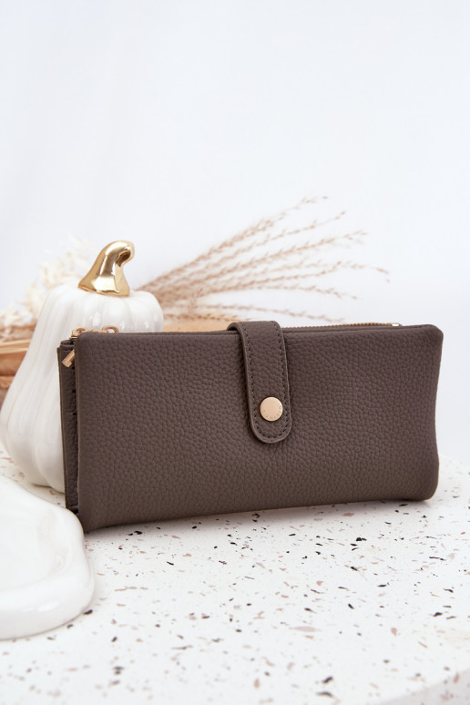 Tā irciņš no eko ādas Liels pelēkas krāsas Gilessa