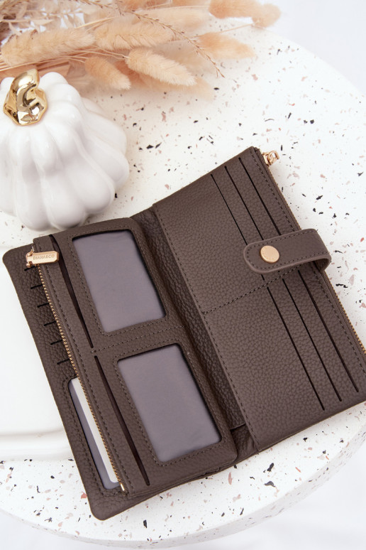 Tā irciņš no eko ādas Liels pelēkas krāsas Gilessa