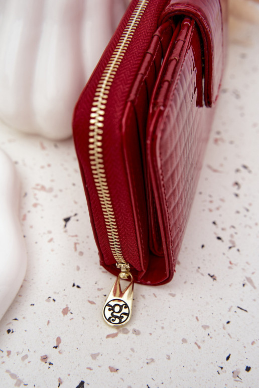 Lakots Tā irciņš Ar reljefu I Zelta krāsasm Detalem sarkanas krāsas Evlinne