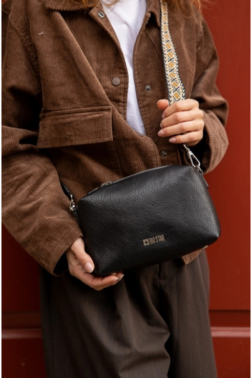 Soma ar dekorētiem papēžiem Big Star OO574091 Melnas krāsas