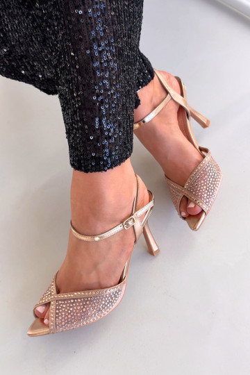 Sieviešu basenes ar papēdi Ar Dekorāciju Szampańskie Peloria