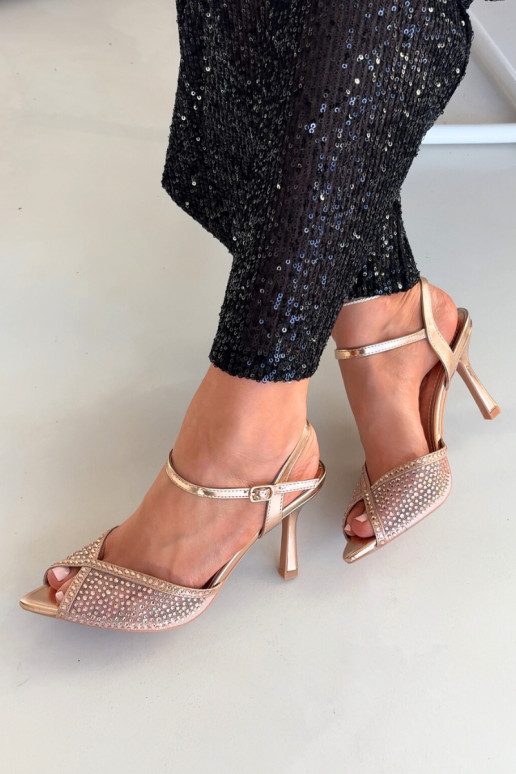 Sieviešu basenes ar papēdi Ar Dekorāciju Szampańskie Peloria