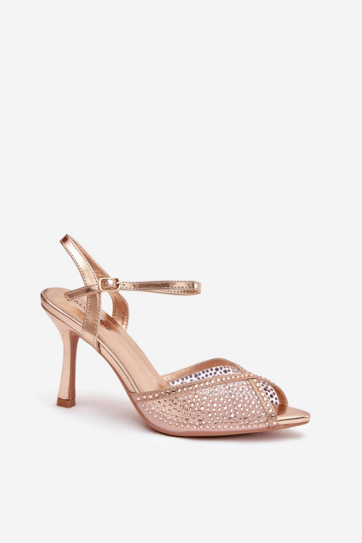 Sieviešu basenes ar papēdi Ar Dekorāciju Szampańskie Peloria