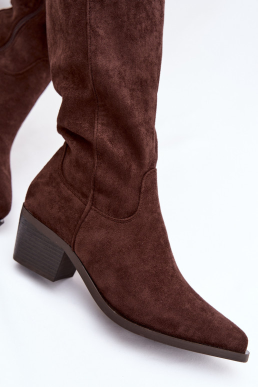 garie zābaki Kovboju zābaki Sieviešu CzekoladoIne Jazelle