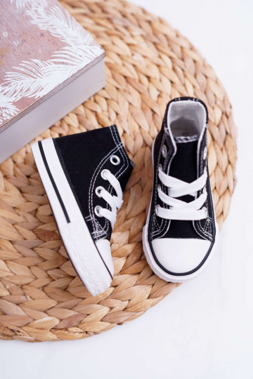 Bērnu apavi ar oļiem melnas krāsas Filemon