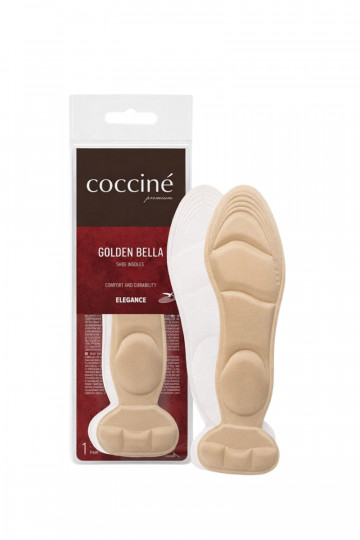 Iekšzoles ar papēdi griešanai Coccine Golden Bella
