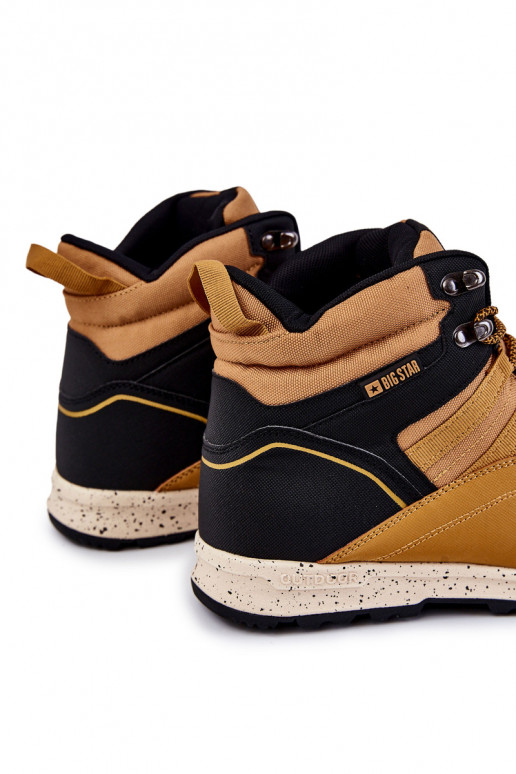 Sieviešu Augsts pārgājienu zābaki Big Star KK274609 brūnas krāsas