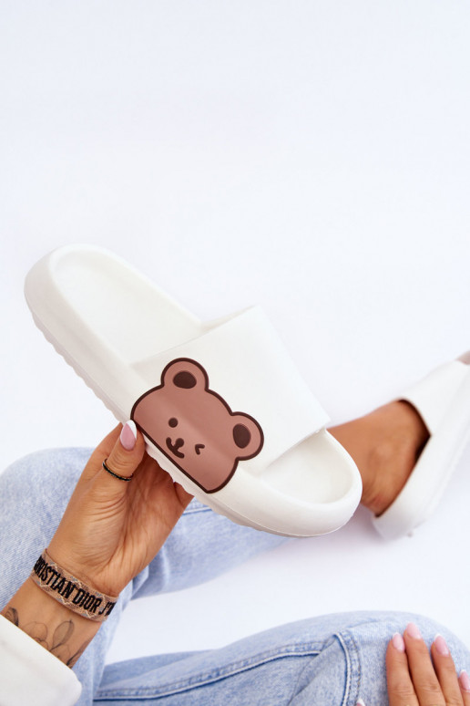 Vieglas čības baltas krāsas Parisso