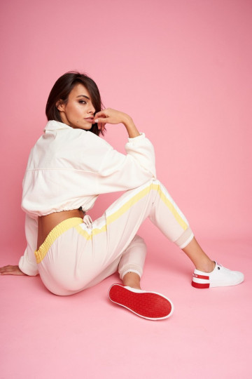 Stilīgi sporta apavi no dabīgas ādas BIG STAR FF274174 Balts-sarkans 2