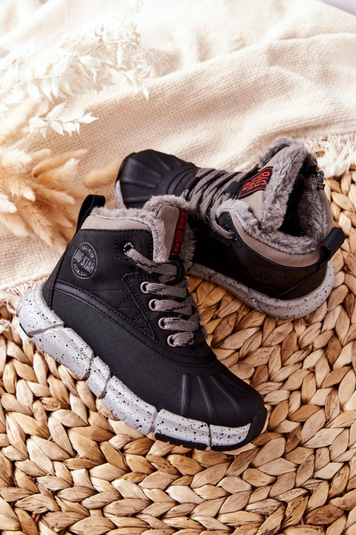 Bērnu apavi Big Star II374074 melnas krāsas