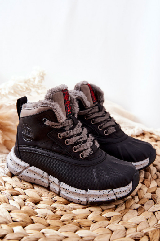 Bērnu apavi Big Star II374074 melnas krāsas