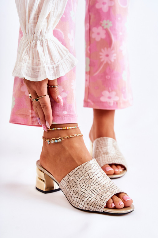 Čibas no dabīgas ādas Sieviešu Krokodila raksts ar papēdi smilšu krāsas Perry