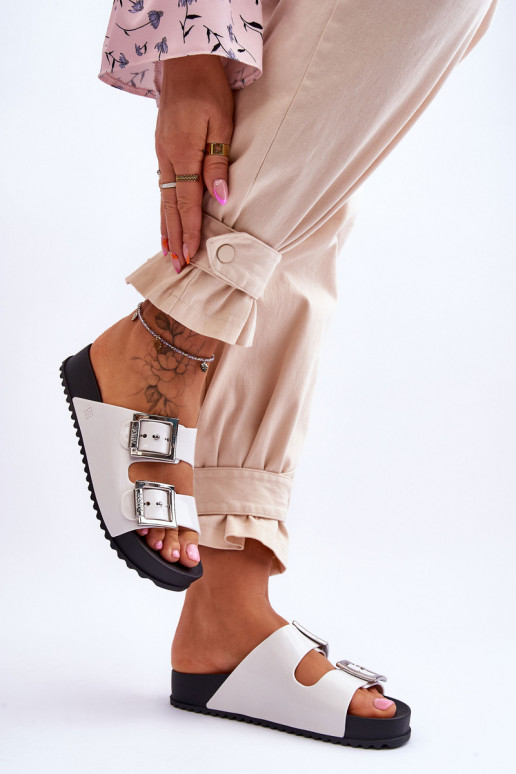 Sieviešu Čības Gluda ZAXY HH285159 baltas krāsas