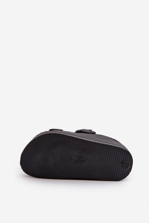 Čības Bērnu apavi Gaisma ar sprādzēm BIG STAR NN374536 melnas krāsas