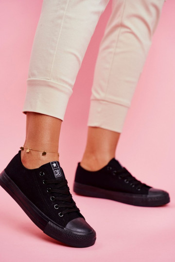 Sieviešu Klasiska modeļa brīvā laika apavi melnas krāsas Ecoma