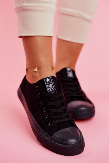 Sieviešu Klasiska modeļa brīvā laika apavi melnas krāsas Ecoma 2