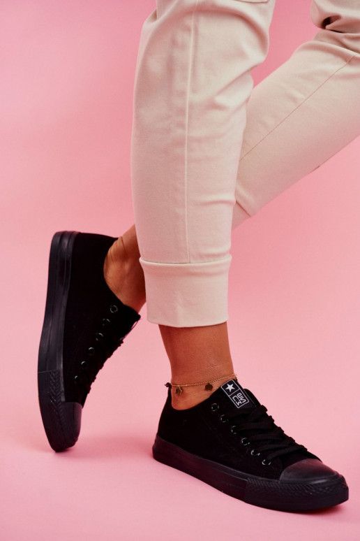 Sieviešu Klasiska modeļa brīvā laika apavi melnas krāsas Ecoma