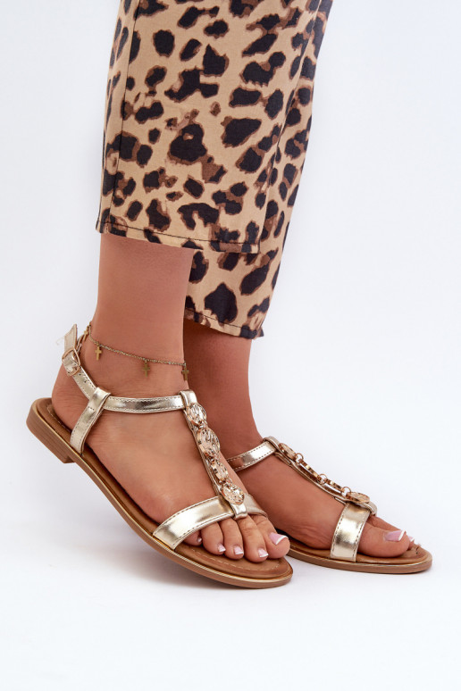 līdzenas zoles basenes Ar rotājumiem Zelta krāsas Muridia