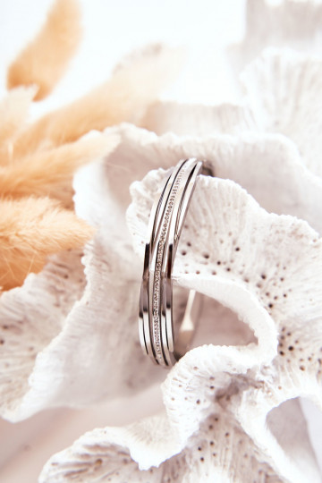 Aproce Tērauds ar mirdzošiem spīdumiņiem Sudraba krāsas Myrens 2