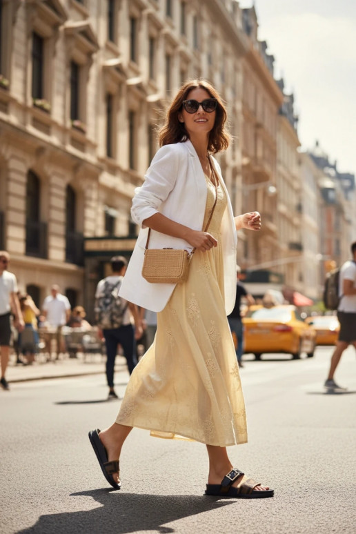 sieviešu čības Ar zelta sprādzi melnas krāsas Fiorisse