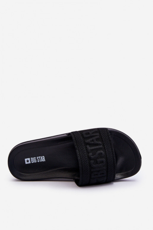 Sieviešu Stilīgasrnas čības Big Star LL274A158 melnas krāsas