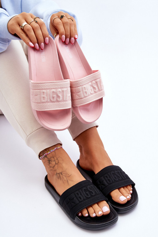 Sieviešu Stilīgasrnas čības Big Star LL274A158 melnas krāsas