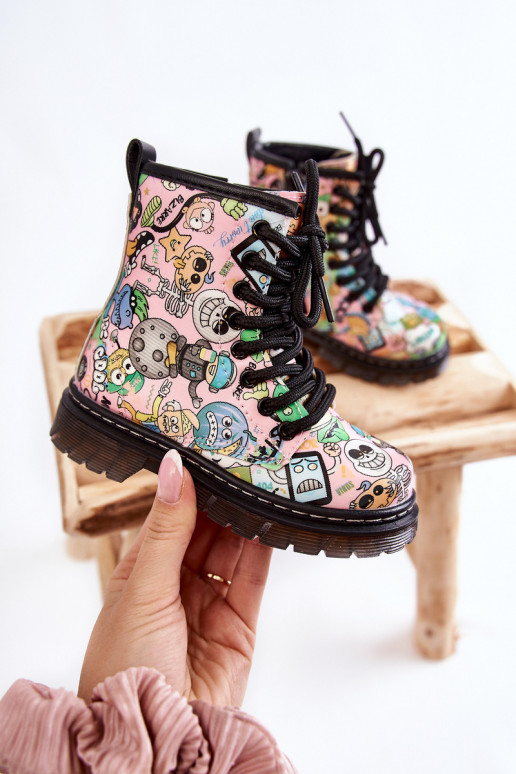 Bērnu apavi Drukāt Rozā krāsas Dexi