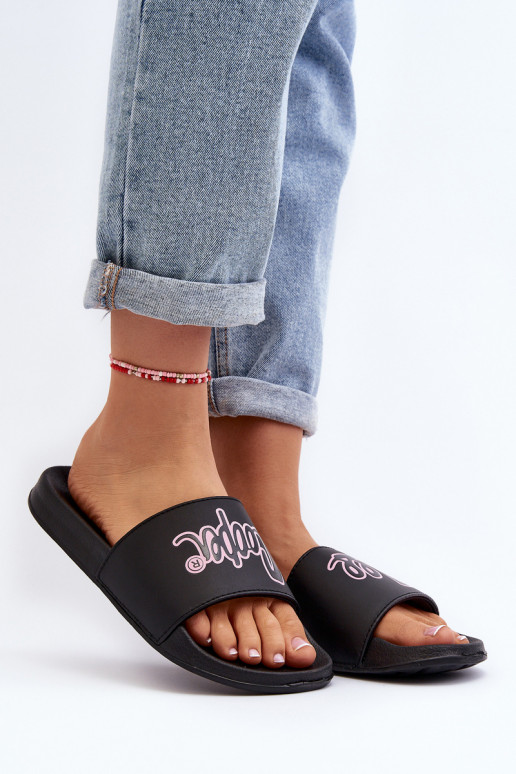 Sieviešu Čības Lee Cooper LCIN-24-42-2482L melnas krāsas