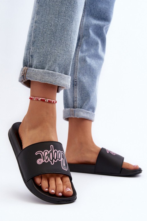 Sieviešu Čības Lee Cooper LCIN-24-42-2482L melnas krāsas