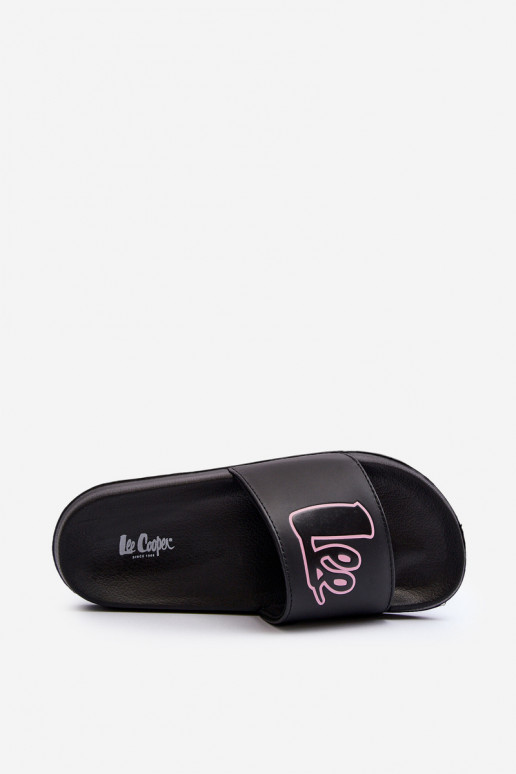 Sieviešu Čības Lee Cooper LCIN-24-42-2482L melnas krāsas