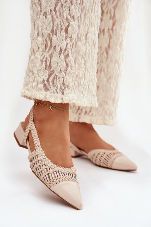 Sieviešu basenes Ar bizi Klockā Ziloņkaula krāsas Nivorra