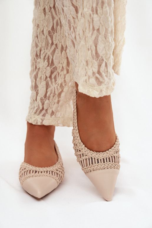 Sieviešu basenes Ar bizi Klockā Ziloņkaula krāsas Nivorra