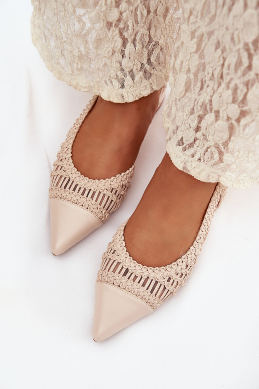 Sieviešu basenes Ar bizi Klockā Ziloņkaula krāsas Nivorra