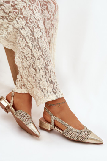 Sieviešu basenes Ar bizi Klockā Zelta krāsas Nivorra