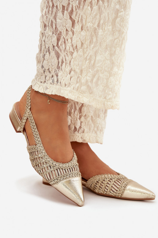 Sieviešu basenes Ar bizi Klockā Zelta krāsas Nivorra