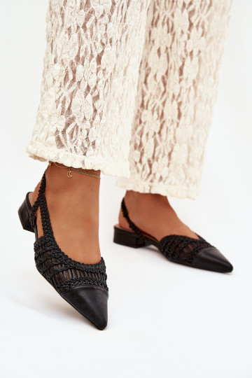 Sieviešu basenes Ar bizi Klockā melnas krāsas Nivorra