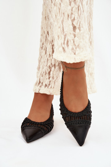 Sieviešu basenes Ar bizi Klockā melnas krāsas Nivorra 2