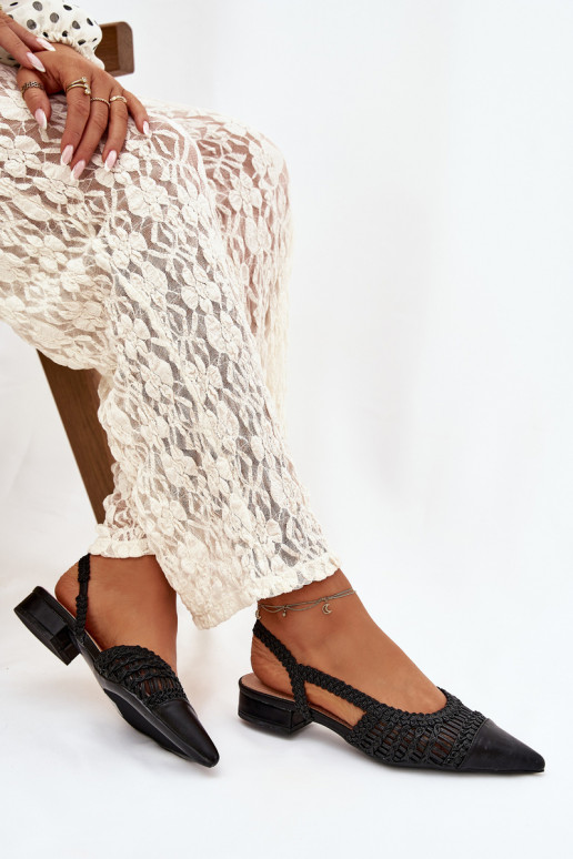 Sieviešu basenes Ar bizi Klockā melnas krāsas Nivorra